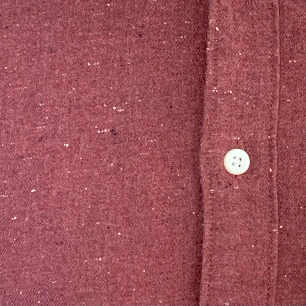 JCrew red button down shirt slim preppy classic workwear holiday business casual